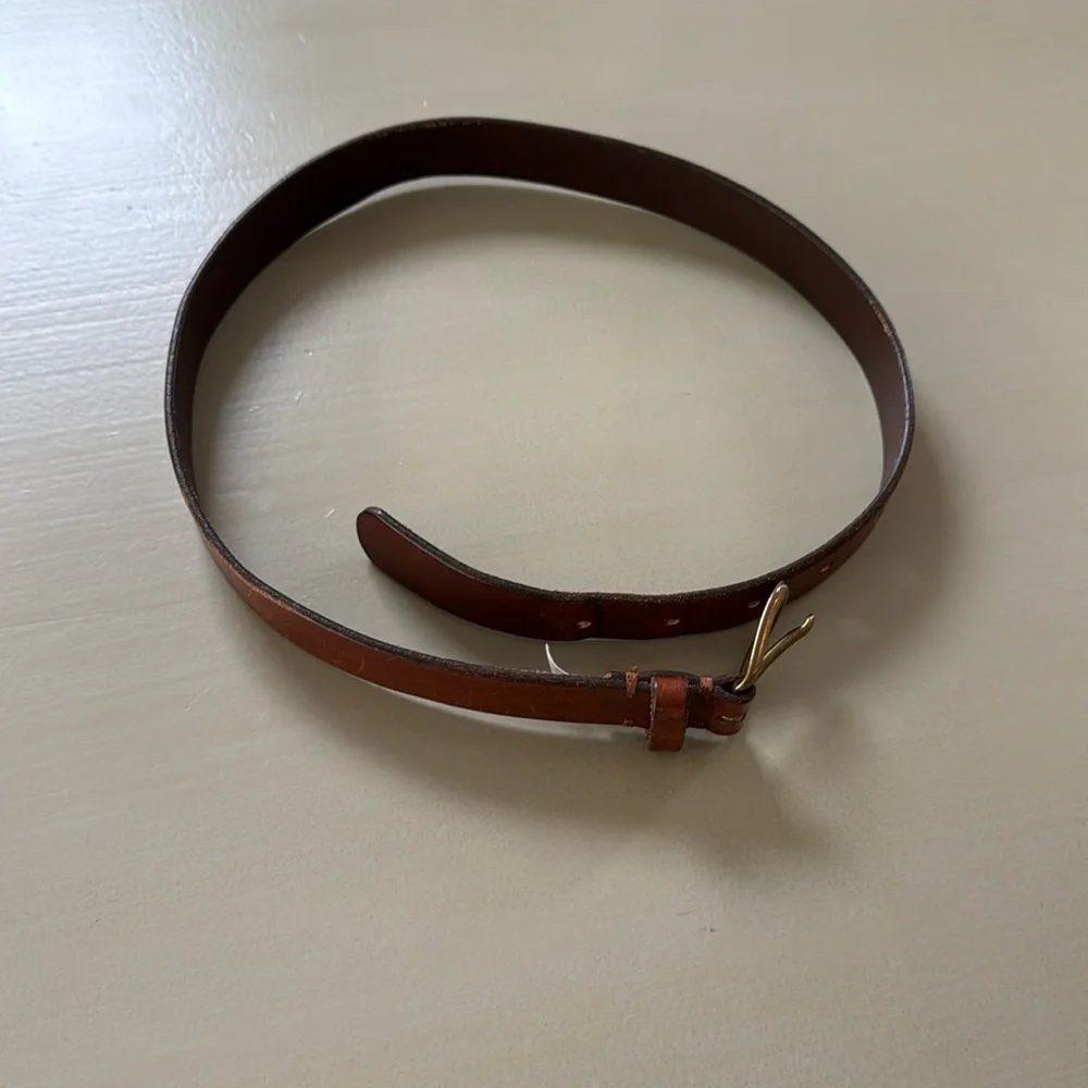 Crew cuts for J. Crew Boys Brown Leather Belt Size 7